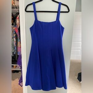 Anthropologie blue dress